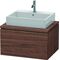 Duravit Konsolenunterschrank L-CUBE 400x720x547mm nussbaum dunkel