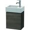 Duravit Waschtischunterbau L-CUBE 400x364x241mm Anschlag rechts pine terra