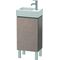 Duravit Waschtischunterbau L-CUBE 582x364x241mm Ans links eiche kaschmir