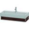 Duravit Waschtischunterbau VERO AIR 155x984x431mm nussbaum dunkel