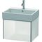 Duravit Waschtischunterbau XSQUARE 397x584x460mm weiß hochglanz