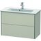 Duravit WTU COMPACT XSQUARE 560x810x388mm taupe matt