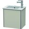 Duravit Waschtischunterbau XSQUARE 400x410x289mm Türansch rechts taupe matt