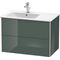 Duravit Waschtischunterbau XSQUARE 560x810x478mm Be li dolo grey hochglanz