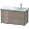 Duravit Waschtischunterbau XSQUARE Be re 565x1010x473mm cappuc. hochglanz