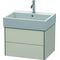 Duravit Waschtischunterbau XSQUARE 397x584x460mm taupe matt