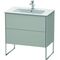 Duravit Waschtischunterbau XSQUARE 832x810x478mm betongrau matt