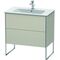 Duravit Waschtischunterbau XSQUARE 832x810x478mm taupe matt