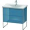 Duravit Waschtischunterbau XSQUARE 805x810x473mm stone blue hochglanz