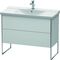 Duravit Waschtischunterbau XSQUARE 805x1010x473mm weiß seidenmatt