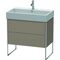 Duravit Waschtischunterbau XSQUARE 731x784x460mm leinen