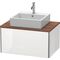 Duravit Waschtischunterbau XSQUARE 400x800x548mm weiß matt