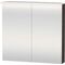 Duravit Spiegelschrank HAPPY D.2 138x800x760mm eiche dunkel gebürstet