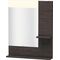 Duravit Spiegel VERO 142x650x800mm Be eiche dunkel gebürstet