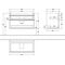 V&B Waschtischunterschrank VENTICELLO 953x590x502mm Griff chr White Matt