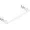 HG Badetuchhalter LOGIS UNIVERSAL 644mm, Wandmontage chrom