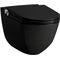 Laufen Wand-Dusch-WC CLEANET RIVA tief 4,5/3 l spülrandl 355x600mm sw g