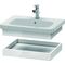 Duravit Ablageboard DURASTYLE 448x580x84mm pine silver/basalt matt