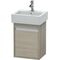 Duravit Waschtischunterbau KETHO 320x400x550mm Ans rechts pine silver