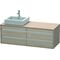 Duravit Waschtischunterbau KETHO 550x1400x496mm Becken links pine silver