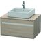 Duravit Waschtischunterbau KETHO 550x800x426mm pine silver