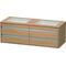 Duravit Waschtischunterbau KETHO 550x1400x496mm europäische eiche