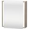 Duravit Spiegelschrank KETHO 180x650x750mm Anschlag links pine silver