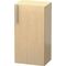 Duravit Halbhochschrank VERO 360x500x960mm Ans rechts eiche gebürstet