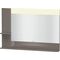 Duravit Spiegel VERO 142x1200x800mm Be flannel grey hochglanz