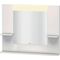 Duravit Spiegel VERO 142x1000x800mm Be weiß hochglanz