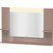 Duravit Spiegel VERO 142x1200x800mm Be cappuccino hochglanz