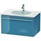 Duravit Waschtischunterbau X-LARGE 522x800x456mm stone blue hochglanz