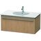 Duravit Waschtischunterbau X-LARGE 522x1000x456mm europäische eiche