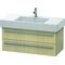 Duravit Waschtischunterbau X-LARGE 468x1000x448mm mediterrane eiche
