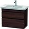Duravit Waschtischunterbau DURASTYLE 730x350mm Kast. dunkel/kastanie dunkel