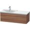 Duravit Waschtischunterbau L-CUBE 1220x481x405mm flannel grey seidenmatt