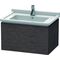 Duravit Waschtischunterbau L-CUBE 469x670x408mm eiche dunkel gebürstet