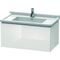 Duravit Waschtischunterbau L-CUBE 469x820x408mm weiß hochglanz