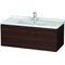 Duravit Waschtischunterbau L-CUBE 469x1020x408mm nussbaum gebürstet