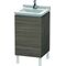 Duravit Waschtischunterbau L-CUBE 447x460x712mm Anschlag links pine terra