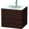 Duravit Waschtischunterbau L-CUBE 514x620x550mm nussbaum gebürstet