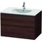 Duravit Waschtischunterbau L-CUBE 534x820x550mm kastanie dunkel