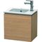Duravit Waschtischunterbau L-CUBE 294x420x400mm Ans li europäische eiche