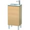 Duravit Waschtischunterbau L-CUBE 294x420x704mm Ans re mediterrane eiche