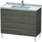 Duravit Waschtischunterbau L-CUBE 469x1020x712mm pine terra