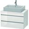 Duravit Konsolenunterschrank DURASTYLE 512x800x478mm europ. Eiche/weiß matt