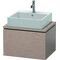Duravit Konsolenunterschrank L-CUBE 400x620x477mm eiche kaschmir