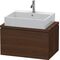 Duravit Konsolenunterschrank L-CUBE 400x720x477mm nussbaum gebürstet