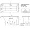V&B Whirlpoolsystem SQUARO Slim Line Hy COM m Multip Trio Tech. Pos 2 we