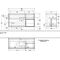 V&B Waschtischunterschrank FINION 1200x603x501mm Regalele. glos. wh bl ma